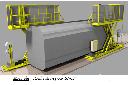 Réalisation dessin plateformes élévatrices